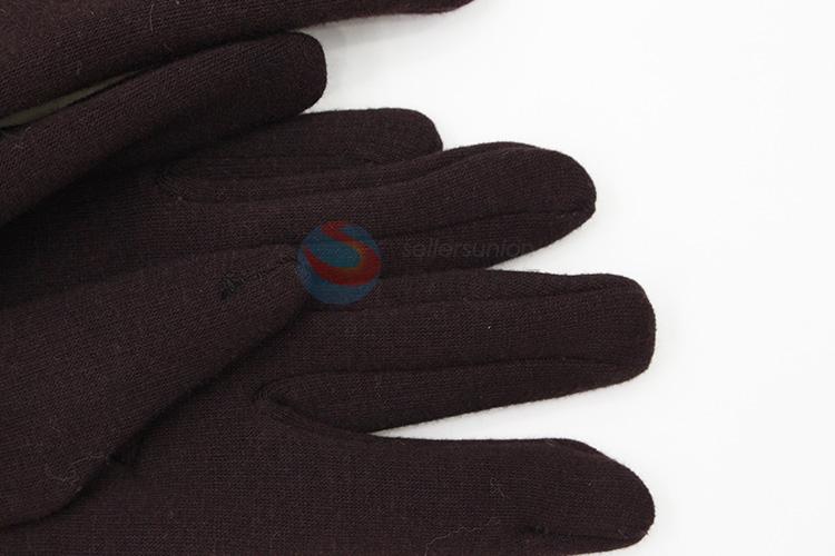 Recent design hot selling women winter warm gloves