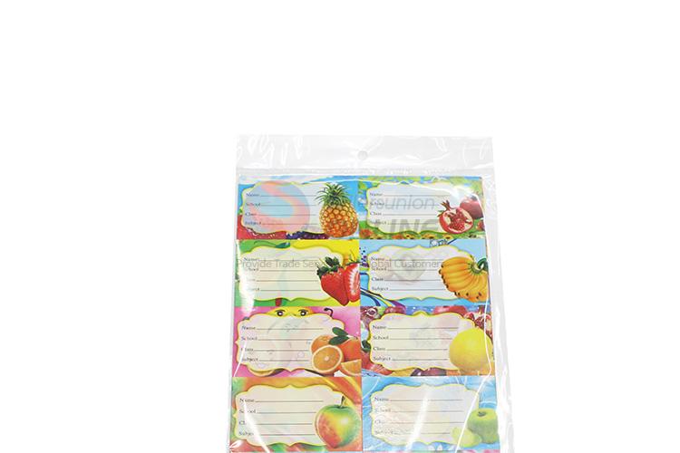 Cheap wholesale high quality label sticker name sticker