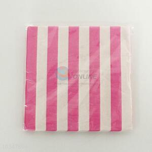 Best Quality 20PCS Stripes Designs Napkin