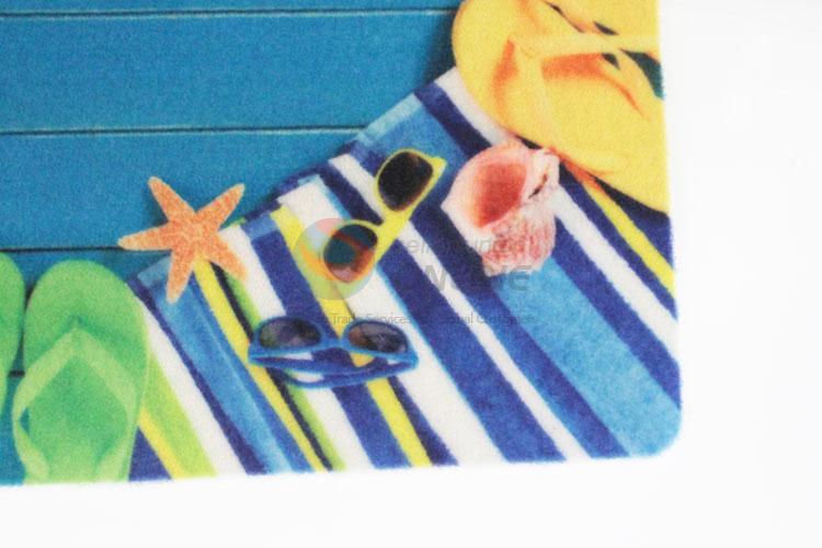 Wholesale China Supply Slipper Printed Bath Mat,38cm*58cm