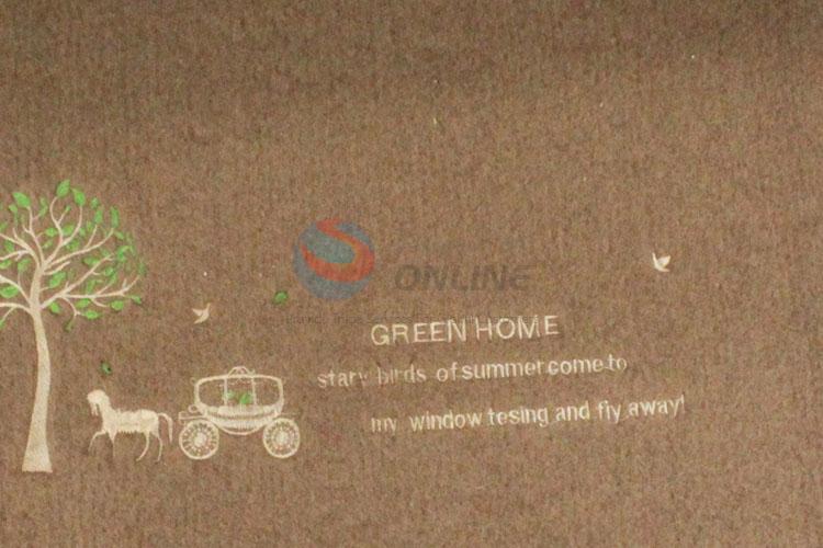 Tree Printed Door Mat With Good Quality