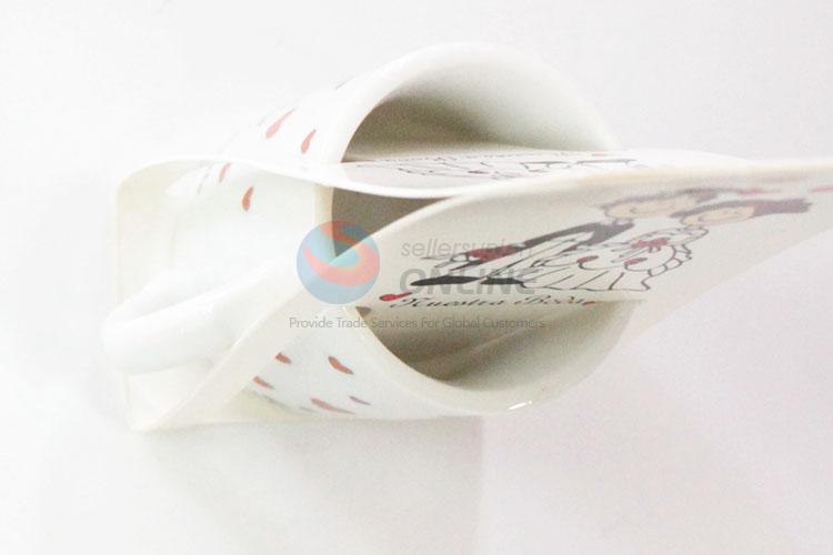 Cheap best lovely wedding style ceramic cup