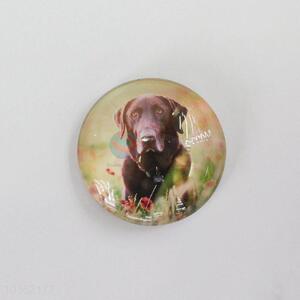 Factory Price Wholesale Dog Printed Crystal Fridge Magnet