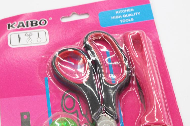 Hot-selling new style scissors/fruit knife/peeler set