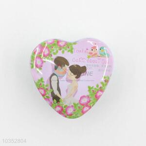 Latest Style Heart Design Candy Tin Box