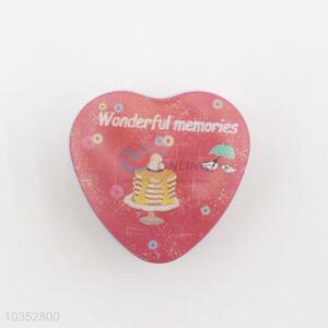 New Fashion High Quality Heart Design Tin Box For Jewelry