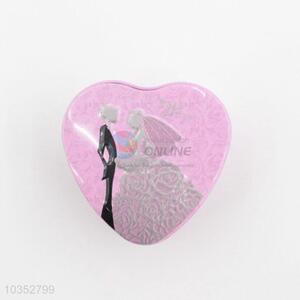 Wholesale China Supply Heart Design Tin Box For Jewelry