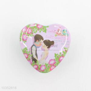 Heart Shaped Tin Box With Factory Price