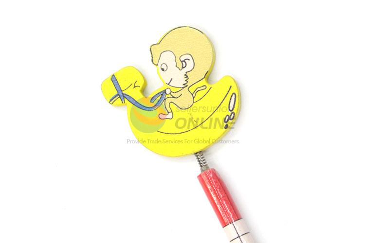 Cartoon Design Wooden Writing Pencil Student Pencil