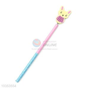 Wholesale Cute Rabbit Wooden Writing Pencil