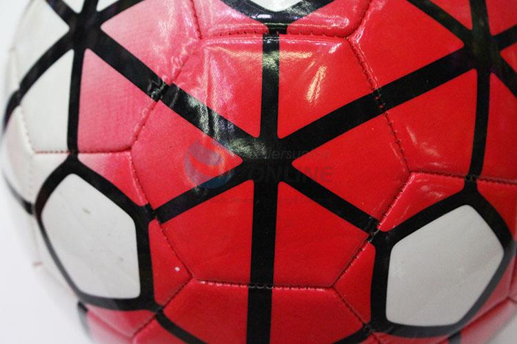 Wholesale Fashion PU Training Game Soccer Football with Rubber Bladder