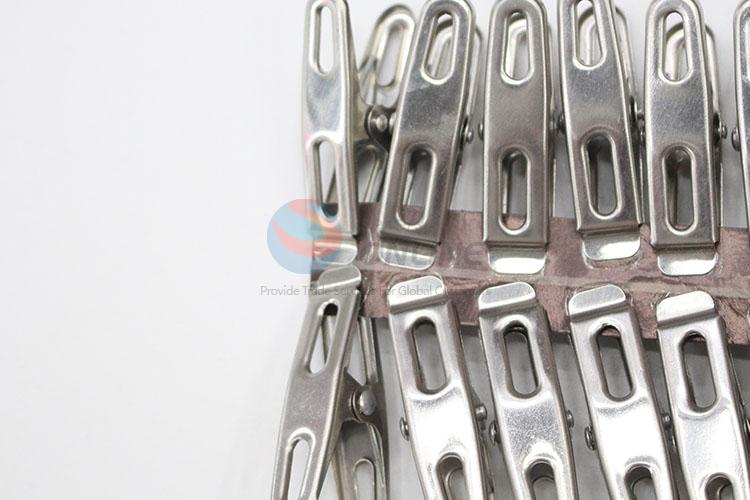 Stainless Steel Spring Clothes Socks Hanging Pegs Clips