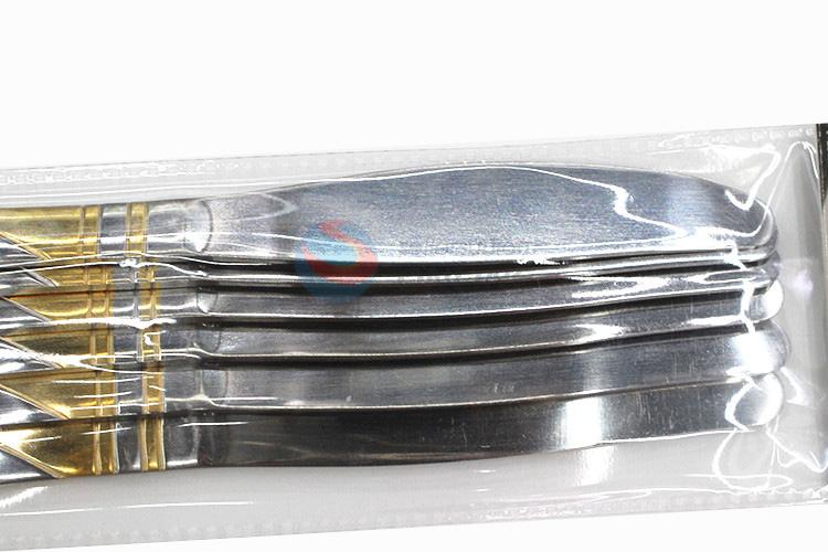 Promotional good quality stainless steel table knife set