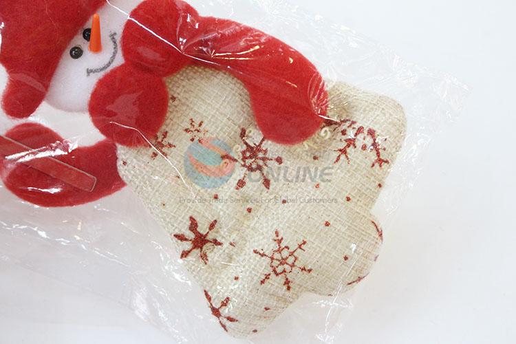Snowman christmas hang decorations and ornaments