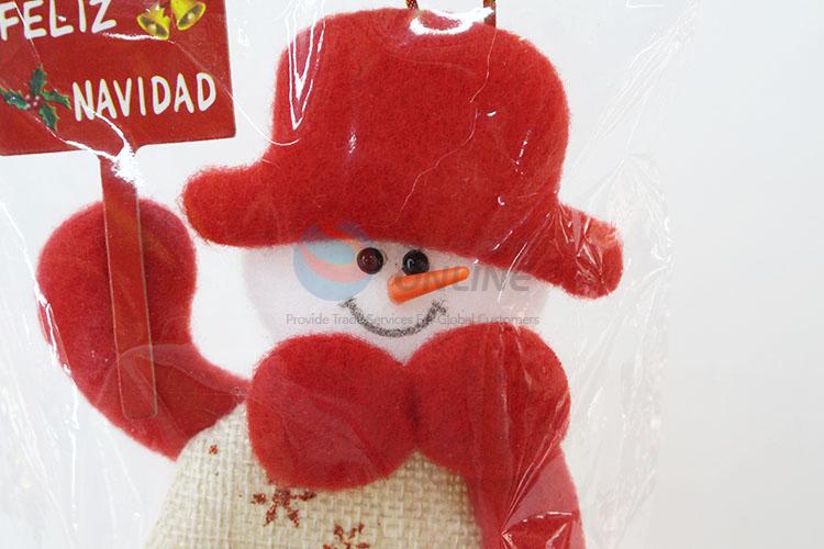 Snowman christmas hang decorations and ornaments