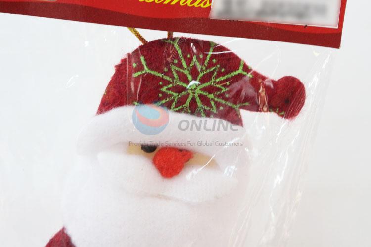 Hot sale christmas ornaments santa hang arts and craft