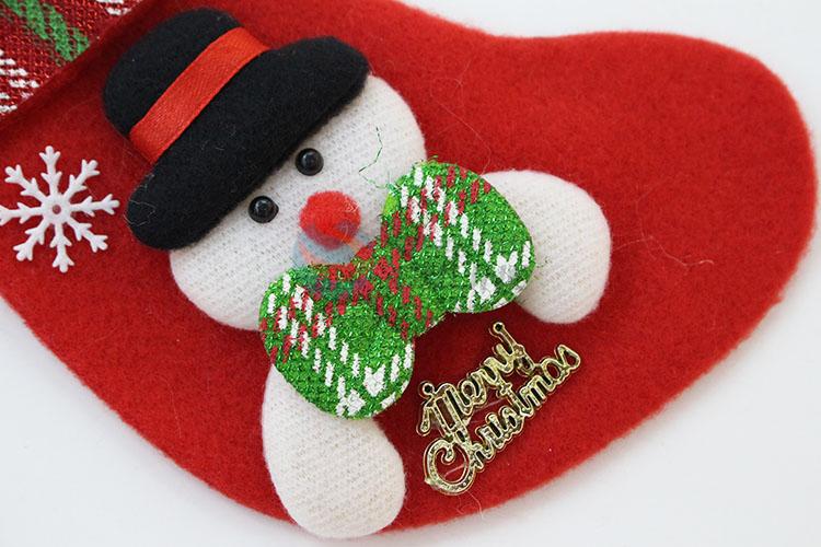 Decoration stocking christmas sock for holiday gift