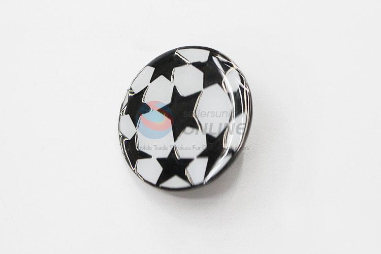 High quality star pattern metal lapel pin button brooch