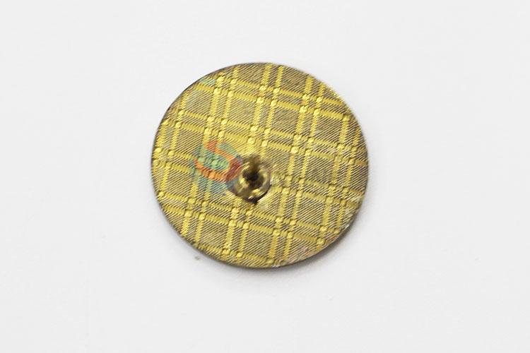 High Quality Round Metal Pin / 3D Metal Badge