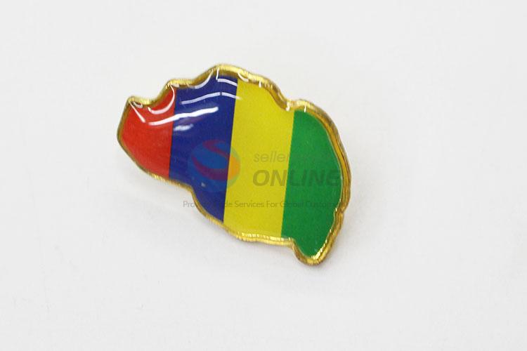 National flag pin badge,collar pin for tie