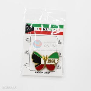 Wholesale butterfly badge custom metal lapel pin