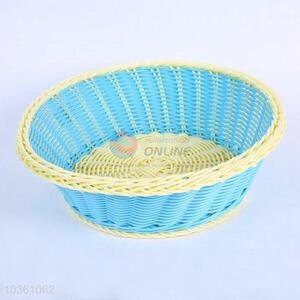 Imitation Rattan Weaving Round Sundries Storage Basket