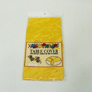 Yellow Color PE Table Cover Table Cloth