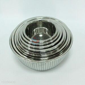 Factory Direct Stainless Steel Rice Drain Basin Rice Washing Colander Strainer