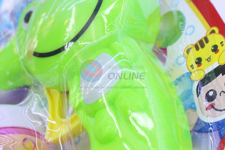 Lovely top quality frog shape bubble machine