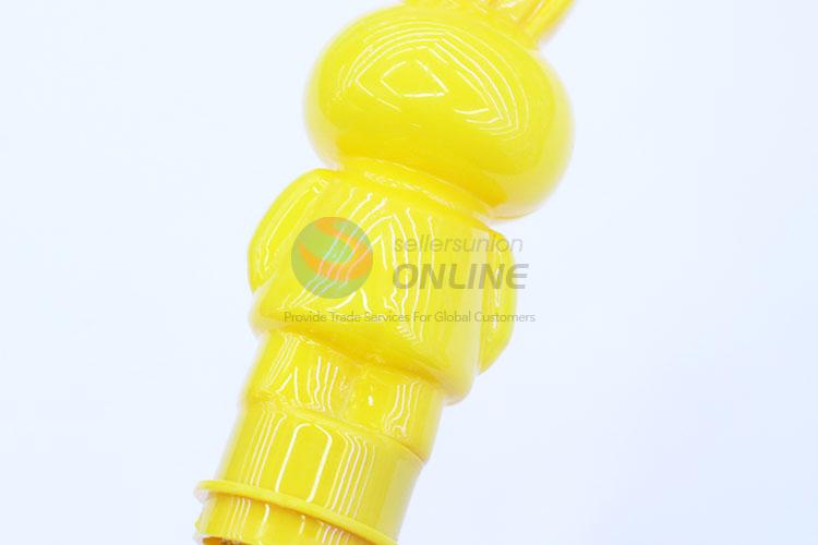 Cute low price yellow rabbit shape bubble water