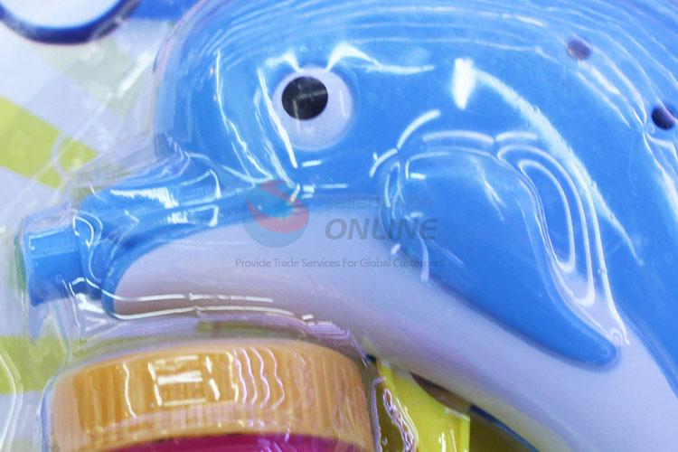 Low price cute whale shape bubble machine