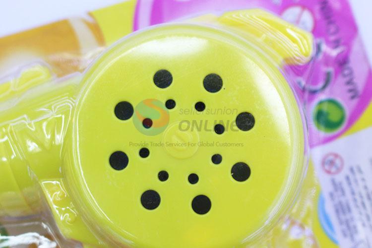 Hot-selling new style yellow bubble machine