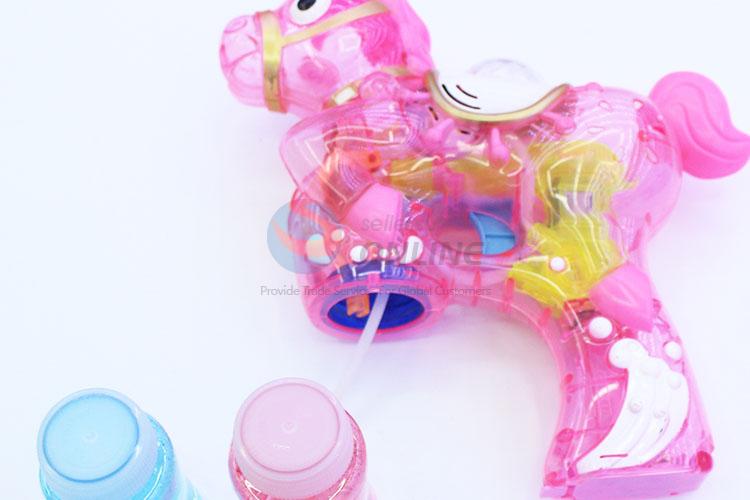 Popular facory supply horse shape bubble machine