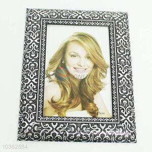 Flower Border Plastic Photo Frame