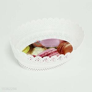 Plastic Fruit Plate with Handle