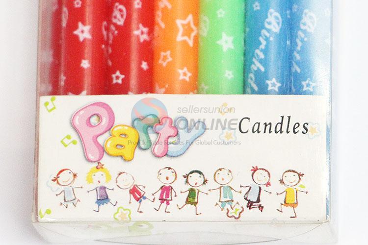 Factory Direct Colorful Party Candle Happy Birthday Candles