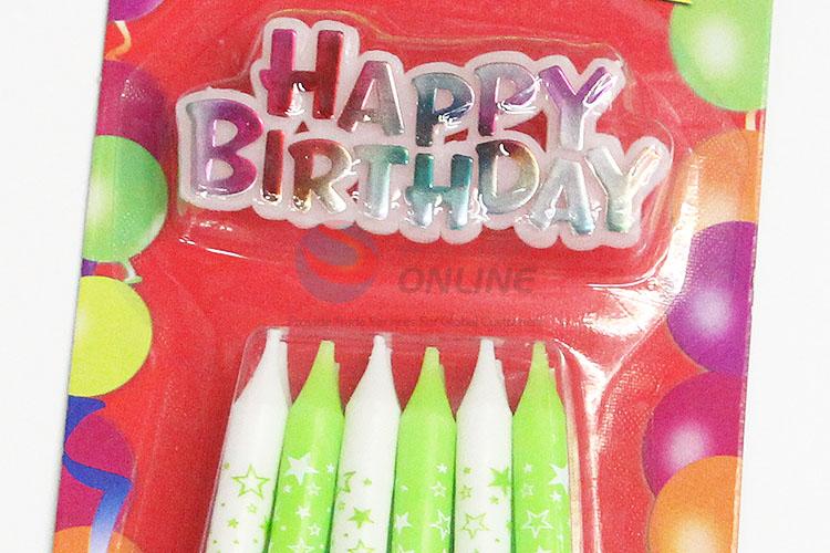 Latest Design Birthday Cake Candles Colorful Party Candle