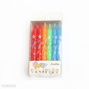Factory Direct Colorful Party Candle Happy Birthday Candles