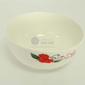 Good quality flower printing ceramic bowel for rice