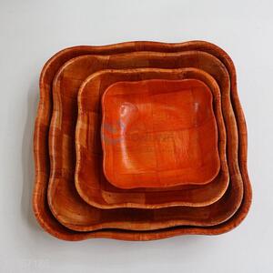 Best selling fashion wood fruit dish