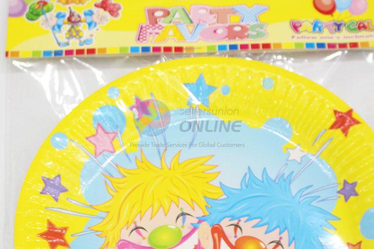 Newly style best 6pcs party use paper plates