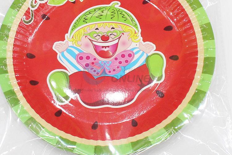 Cool factory price best 6pcs paper plates