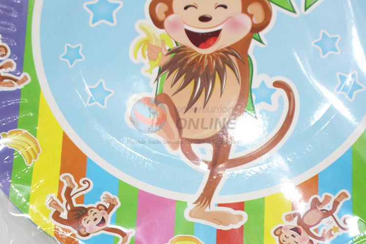 Party use 6pcs monkey paper plates