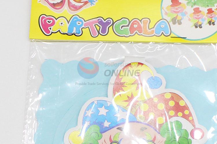 Wholesale clown pattern party decoration