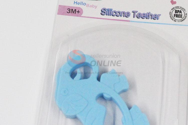 100% Food Grade Soft Elephant Silicone Baby Teether Beads