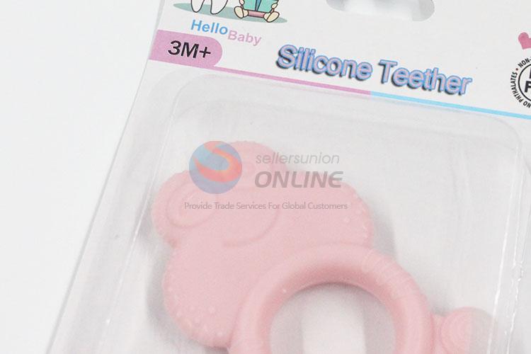 FDA/ LFGB standard 100% food grade silicone teething beads bulk baby teether