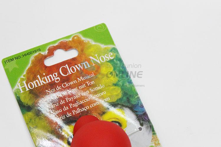 Halloween Plastic Clown Nose with Voice