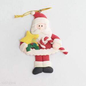 Latest Style Santa Claus Polymer Clay Tree Ornaments