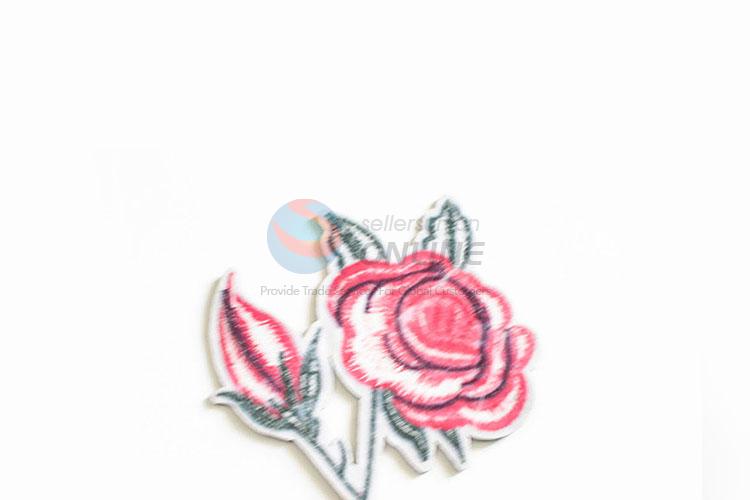 Latest Design DIY Exquisite Flower Embroidered Sew On Patch