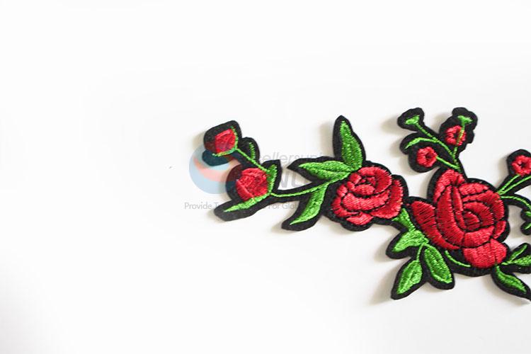 New Style DIY Exquisite Flower Embroidered Sew On Patch